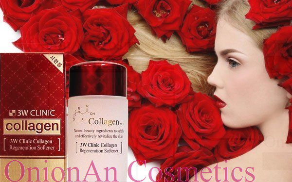 Nước Hoa Hồng Collagen 3W Clinic Regeneration Softener